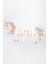 Çok Renkli Unicorn Happy Birthday Banner 10