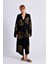 Siyah Ethereal Coral Kimono 1