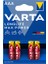 4 Adet Varta Pil Max Power 4' Lü Ince Pil 1