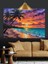 Plaj Gün Batımı Palmiye Dekoratif Kanvas - Mdf Ahşap Tablo 1