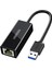 USB 3.0 RJ45 Ethernet Adaptörü 1000MBPS Mac Os ile Uyumlu Windows 10 8 7 Linux Pc Dizüstü Bilgisayar Switch Vb. (Siyah) 1