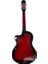Kasa Kırmızı Renk Klasik Gitar - 4/4 Boy Öğrenci Gitarı Kılıf ve Pena Hediye ! 3