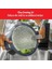 Basitleştirilmiş Paslanmaz Çelik Tencere Seti, 5 Parça, Kapakta Entegre Elekli, Indüksiyon Için Uygun, Gümüş-Siyah 5