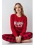 Kadın Kırmızı Pijama Takımı 3