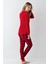 Kadın Kırmızı Pijama Takımı 5