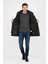 Erkek Spor Kanvas Kapüşonlu Parka 85134 BGL-ST04883 4