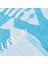 Soft Balık Desenli Peştemal - Mavi - 90X160 cm 3