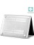 MacBook Air 13,6 ile Uyumlu M4 (A3240) M3 (A3113) M2 (A2681) 2022 2024 2025, Mac 13 Inç Case, Sert Plastik Koruyucu Kılıf + Klavye Koruması + Parlatma Bezi - Parlak Kristal 3