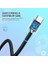 Örgülü USB Type-C Şarj ve Data Kablosu, 1.5 Metre, Siyah 5