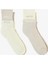 Unıted4 Street Unisex Krem 2'li Çorap 1