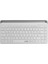 KB-BT66 Beyaz 2.4g+Bt1+Bt2 Üçü Bir Arada 3 In 1 2.4/bluetooth Çift Modlu Pc/mobil Bilgisayar Tablet Televizyon Uyumlu Q Kablosuz Klavye (Beyaz) 2