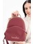 Benetton Kadın Sırt Çantası Bordo - Camel BNT1676 1