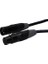 2 M Xlr Dişi - Xlr Erkek Mikrofon Kablosu, 3 Pin Analog ve Aes, Cırt Cırtlı Bant ile 3