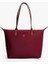 Kadın Popette Monogram Omuz Çantası - Bordo 1
