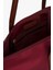 Kadın Popette Monogram Omuz Çantası - Bordo 3