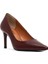 Kadın Bordo Ince Topuklu Deri Stiletto 25WFD161618 7