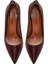 Kadın Bordo Ince Topuklu Deri Stiletto 25WFD161618 8
