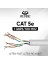 Tronic 100 M Ethernet Ağ Kablosu Cat 5e, Lan Ağ Kablosu, Hızlı ve Güvenilir Internet Için, AWG24 Toplu Kablo Cat 5e | Bulk Kablo 1 Gbps, 100 Mhz, Utp Cca (100 Metre, Gri) 3
