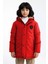 İçi Kürklü Su ve Rüzgar Geçirmez Kapüşonlu Kız Çocuk Mont 1