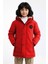 İçi Kürklü Su ve Rüzgar Geçirmez Kapüşonlu Kız Çocuk Mont 4