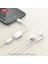 Xo Type-C To Lightning Hd Ses Adaptör Kablosu – Tak Çalıştır, Mikrofon ve Müzik Desteği, Hd Ses Kalitesi, Geniş Uyumluluk, Kablolu Kontrol, NB-R268B, ile Uyumlu, Beyaz 3