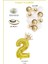 Rakam Gold Folyo Balon, Kral Tacı ve Konfetili Gold Balon 2
