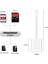 Lightning To Sd Card Camera Reader Kablo iPhone 11 12 13 14 Uyumlu Sd Micro Sd Kart Okuyucu Kablo Adaptör 4