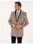 Erkek Bej Ex. Slim Fit Kaşe Kaban 50314200-VR011 3
