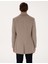 Erkek Bej Ex. Slim Fit Kaşe Kaban 50314200-VR011 5
