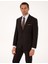 Erkek Kahverengi Slim Fit %100 Yün Takım Elbise 50312948-VR029 3
