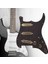Gitar Yüklü Pickguard Yüklü Önceden Kablolu Sss Humbucker Pickguard Seti, Elektro Gitar Parçaları Için Arka Plakalı Manyetikler ve Kablolar Dahil 3