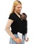 Wrap Sling - Esnek Bebek Taşıma Şalı - Yenidoğan Bebeklerin Ihtiyacı Olan Ten Teması ve M Pozisyonu Için Ideal (Siyah) 1