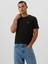 Erkek Siyah Gap Logo Everyday Soft T-Shirt 6
