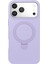Apple iPhone 17 Pro Max Regal Magsafe Standlı Kapak - LILA-(5796) - N865J556-M38865 2