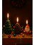 3'lü Set Noel Temalı Dekoratif Mum Seti – Çam Ağacı, Kozalak ve Noel Baba Tasarımlı El Yapımı Süs Mumlar, Loş Işık ve Sıcak Atmosfer Yaratan Şık Masa Dekoru, Yılbaşı Hediyesi 3