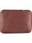 - 14" Inç Su Geçirmez, Vegan Deri ve Fermuar Özellikli Macbook & Tablet & Laptop Çantası (Acı Kahve) 4
