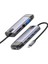 HU-7420 10IN1 USB Hub Çoğaltici-Gri 1