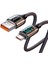 US-SJ544 Dijital Göstergeli,çipli,örgülü,1.2m Pd 66W USB To Type-C Hızlı Şarj ve Data Kablosu 1