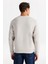 Erkek Jcostance Bisiklet Yaka %100 Pamuk Sweatshirt 12282821 Taş 5