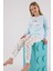 Kız Çocuk Mavi Pijama Takımı 1