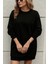 Mdb Kadın Uzun Kollu Bisiklet Yaka Iki Iplik Elbise 2