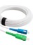 - Fiber Optik Kablo Sc/apc - Sc/upc Erkek, Simplex 9/125ΜM Patch Cord, Lszh Fiber Optik Kablo, Beyaz, 5 Metre 1