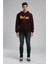 Greg Erkek Kapüşonlu Sweatshirt Mürdüm 1