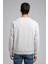 Livos Erkek O Yaka Sweatshirt Taş 3