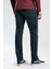 Jagger Normal Bel Dar Kesim Düz Paça Lisa Dark Aqua Green Erkek Jean Pantolon 4