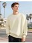 Baskısız 3iplik Şardonlu Sweatshirt 1
