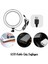 8inç 20CM Youtube Instagram Tiktok Selfie Stüdyo Video Fotoğraf Ring Light Tripod LED Halka Işık (K95) 5