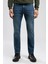 Harry Orta Bel Düz Kesim Düz Paça Erkek Jean Pantolon Hancock Mid Blue 3