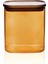 Mia Akasya Dikdörtgen Cam Kavanoz - Amber - 900 ml 1