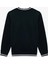Regular Fit Uzun Kollu Çizgi Detaylı Şardonlu V Yaka Sweatshirt 2